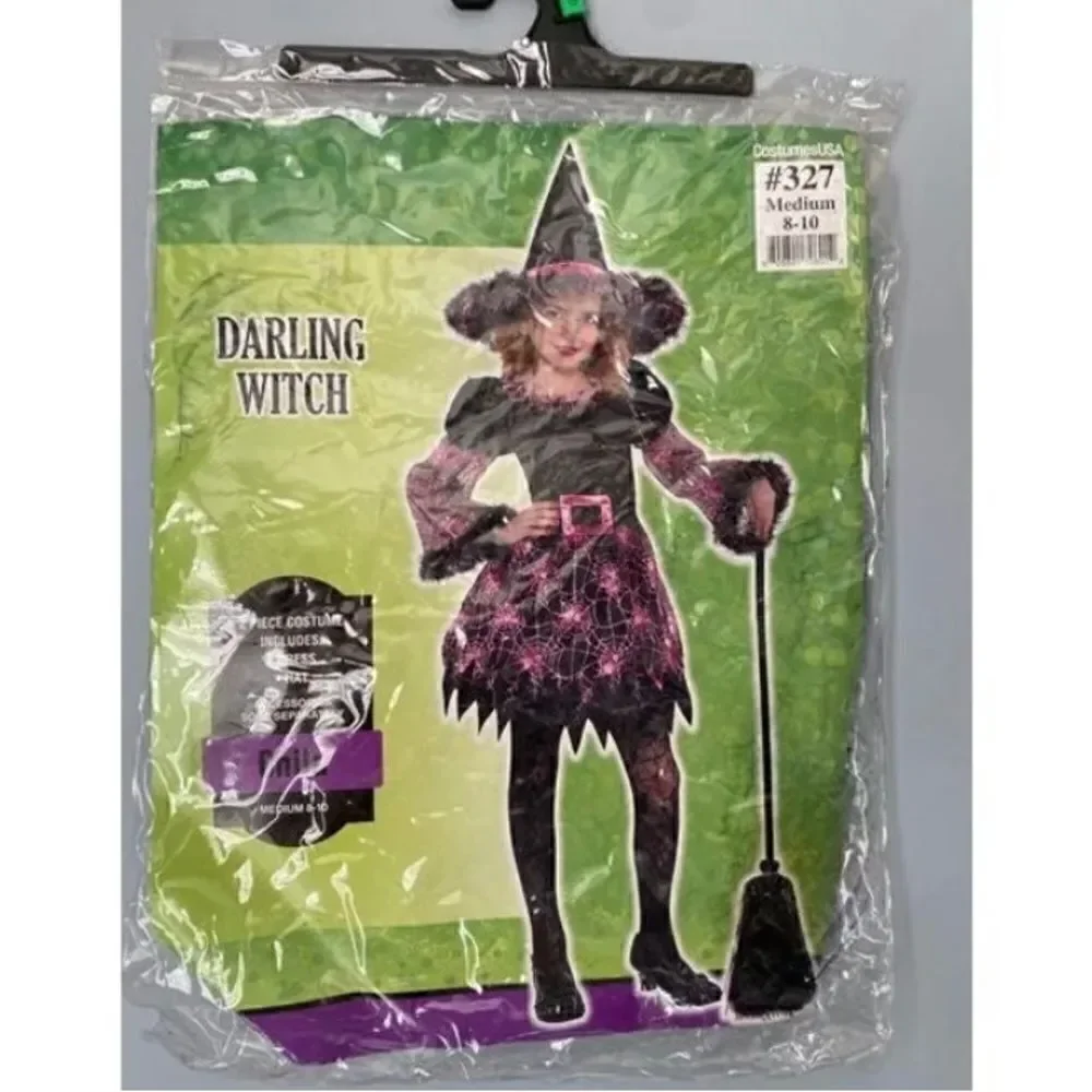Costume, USA, darling, which spiderweb dress, no hat, size medium